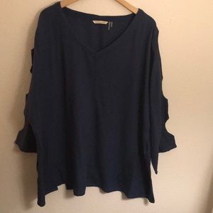 Soft Surroundings | Navy tunic